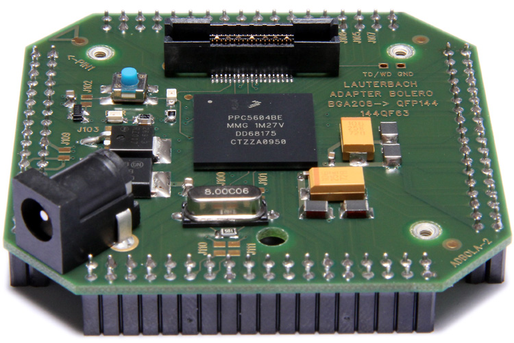 Adap. MPC5604BC-BGA208 to ET144 NEXUS