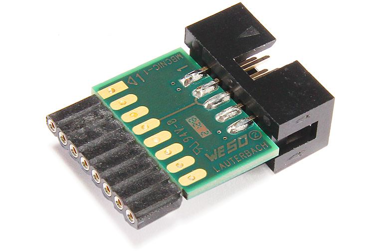 Converter AVR8 10 Pin JTAG to 8 Pin UPDI