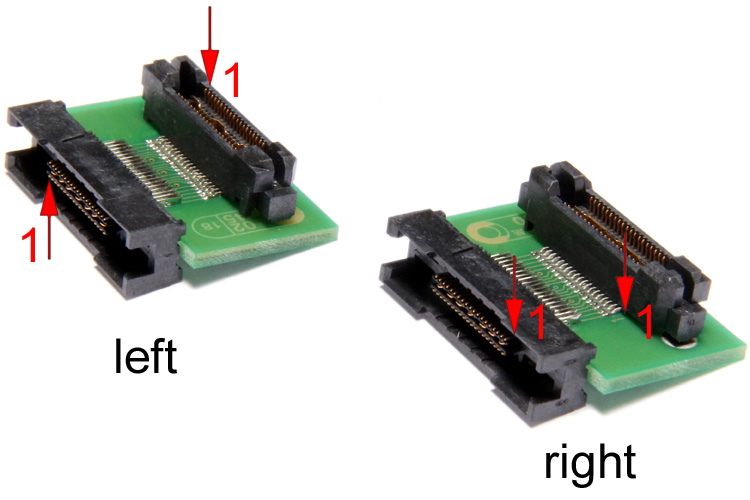 Converter Vertical to Horizontal for MICTOR Converter Vertical to Horizontal for MICTOR