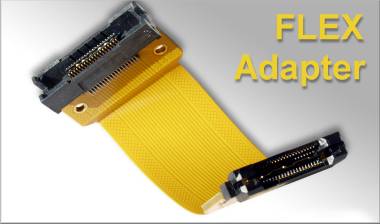 FLEX Adapter (Mictor, MIL, Half-Size)