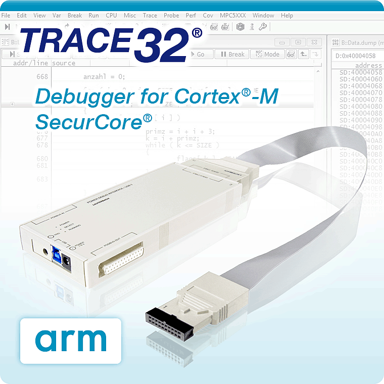 SecurCore® Cortex®-M Debugger